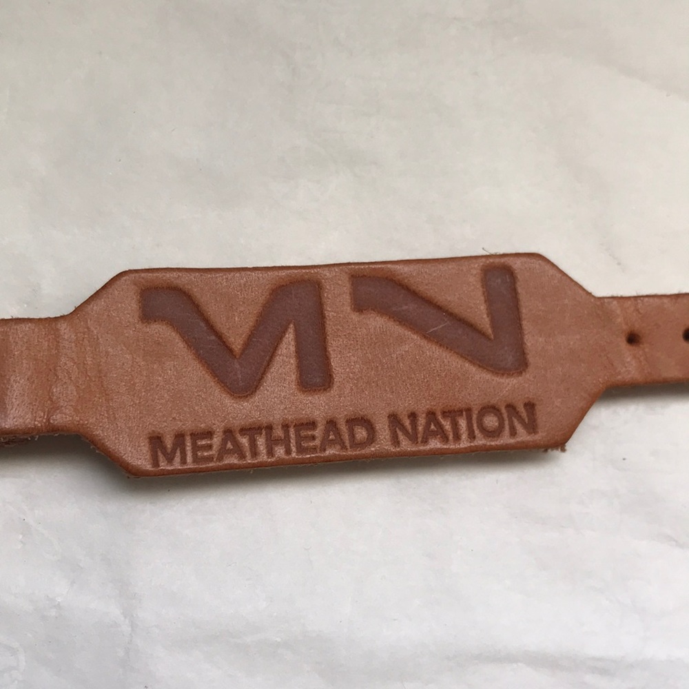 Meathead Nation weightlifting belt keychain